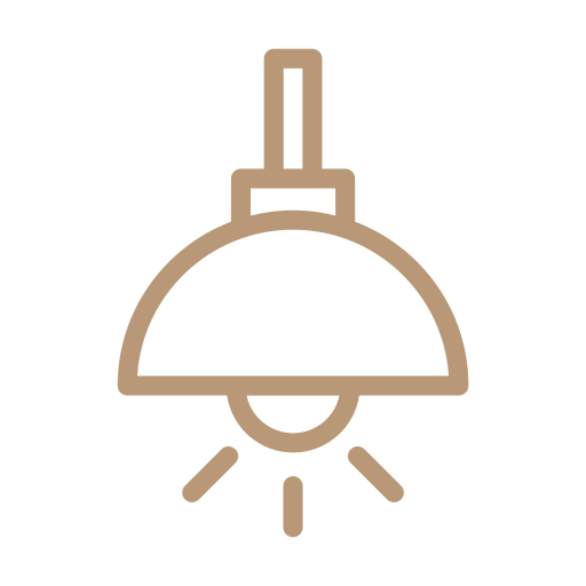 Light bulb icon on a white background, which is a representation of a light fixture